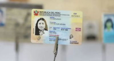 El DNI electrónico será obligatorio en Perú y en 2025 tiene un costo reducido