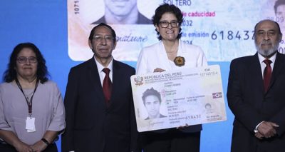 Reniec presenta DNI electrónico 3.0