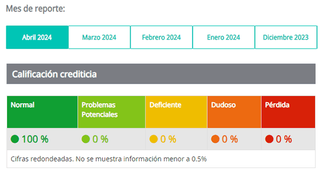 ver reporte de deuda con SBS