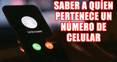 Como saber a quien pertenece un numero de celular en Perú